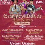 El Ayuntamiento de Apizaco da a conocer el Cartel para el festejo gratuito de Año Nuevo.